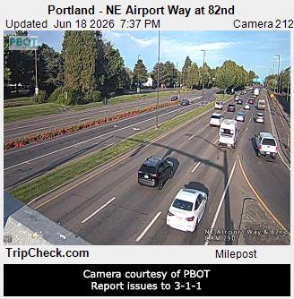 Portland - NE Airport Way at 82nd